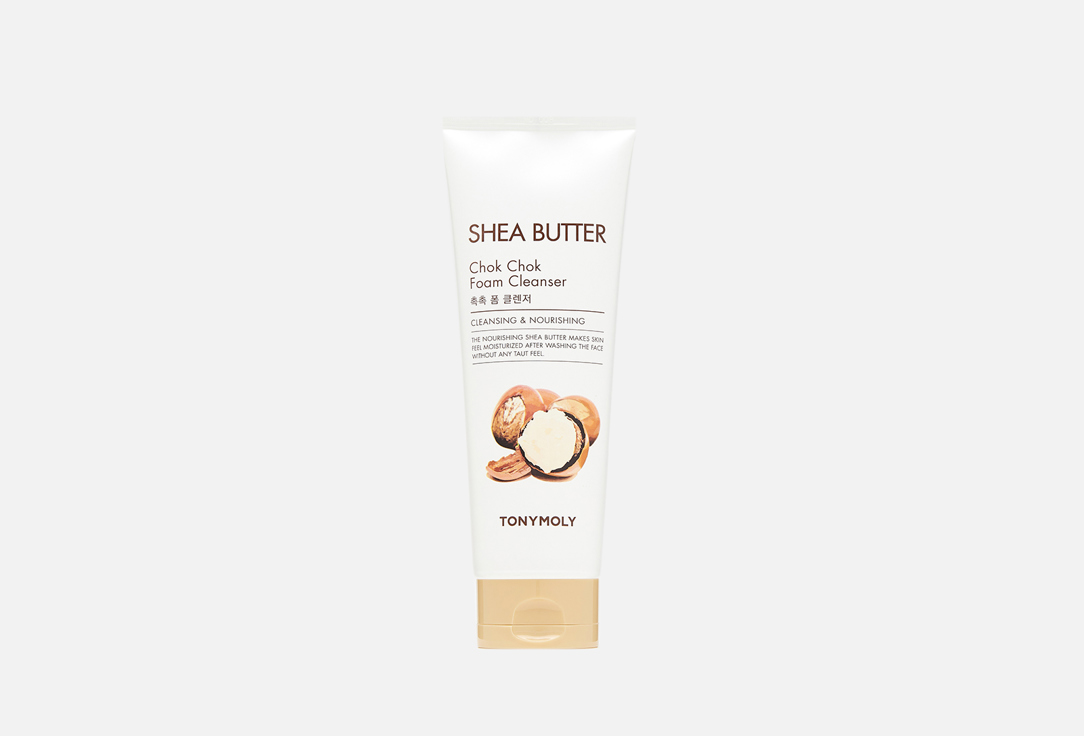 Увлажняющая пенка для умывания с маслом ши TONY MOLY SHEA BUTTER Chok Chok Foam Cleanser  250 мл
