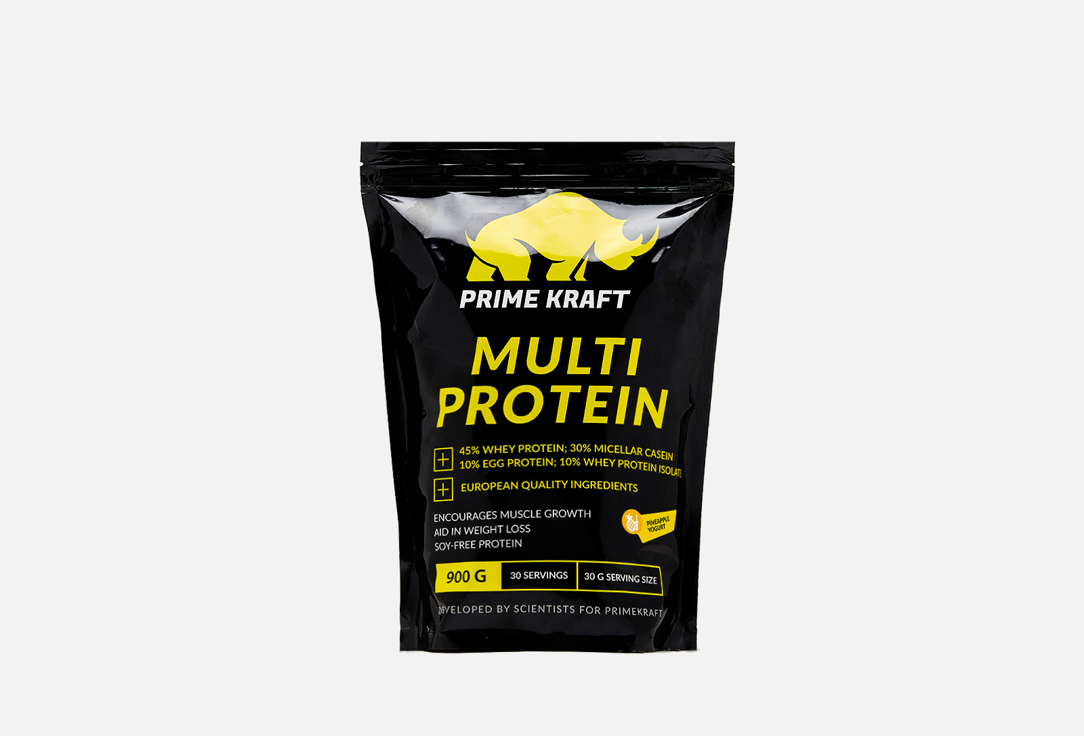 Комбинированный протеиновый коктейль Prime Kraft MULTI PROTEIN PINEAPPLE YOGURT 