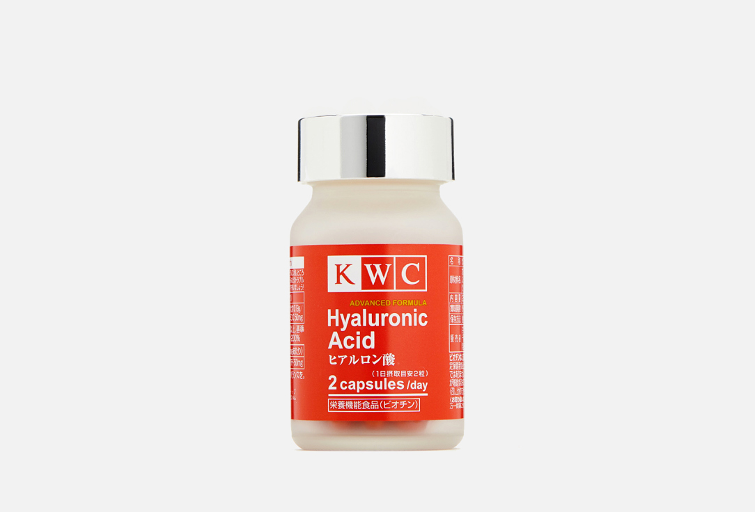 Гиалуроновая кислота KWC Hyaluronic acid 60 шт гиалуроновая кислота pinkpower hyaluronic 60 капсул
