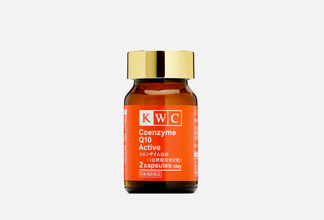 цена Коэнзим Q10 KWC Coenzyme Q10 Active 100 мг 60 шт