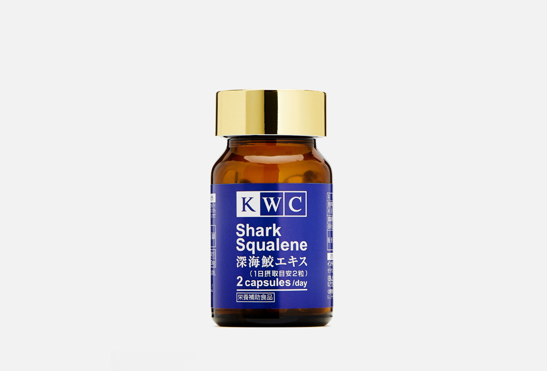 Изображение товара БАД Акулий сквален KWC Shark Squalene капсулы для здоровья кожи волос ногтей 3720 руб