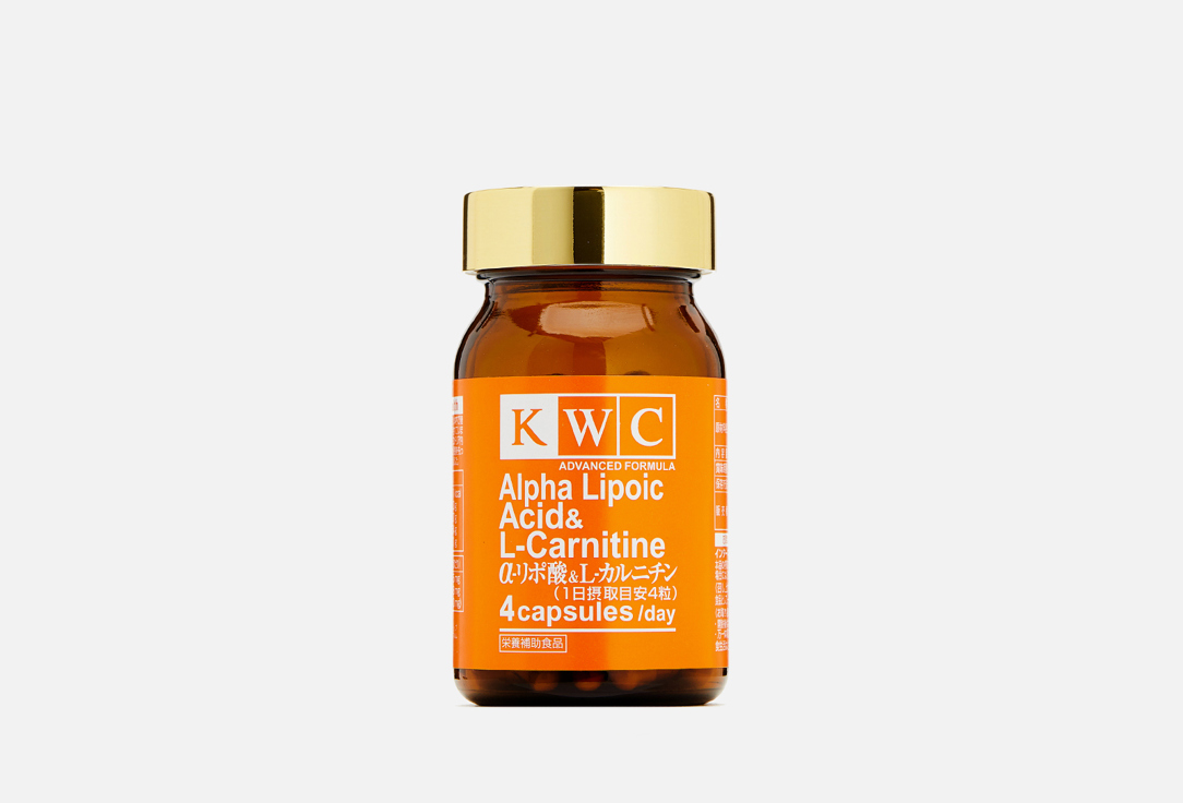 Изображение товара Альфа-Липоевая кислота и L-карнитин KWC Alpha lipoic acid & L-Carnitine
