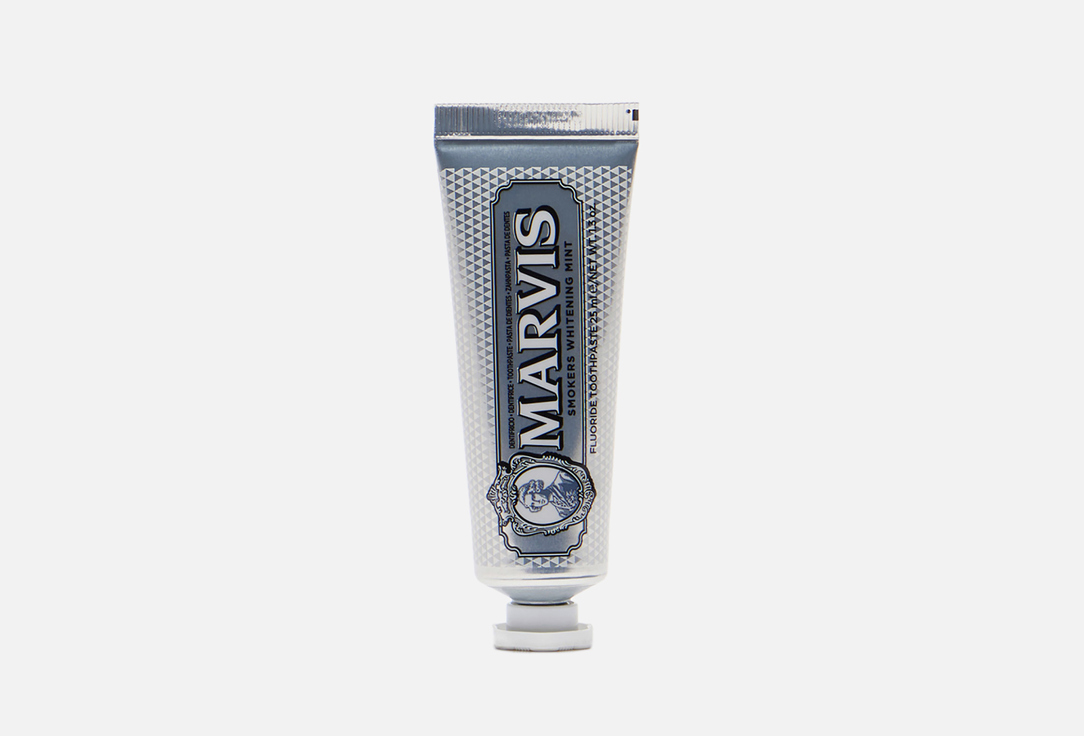 Зубная паста отбеливающая MARVIS SMOKERS WHITENING MINT 1 шт marvis smokers whitening mint pasta de dientes 85ml