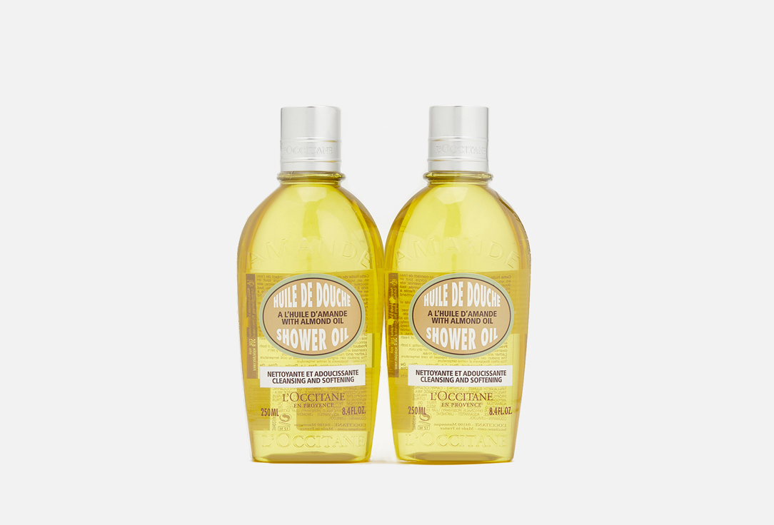 Изображение товара Подарочный набор L'Occitane Дуэт Миндальных масел для душа