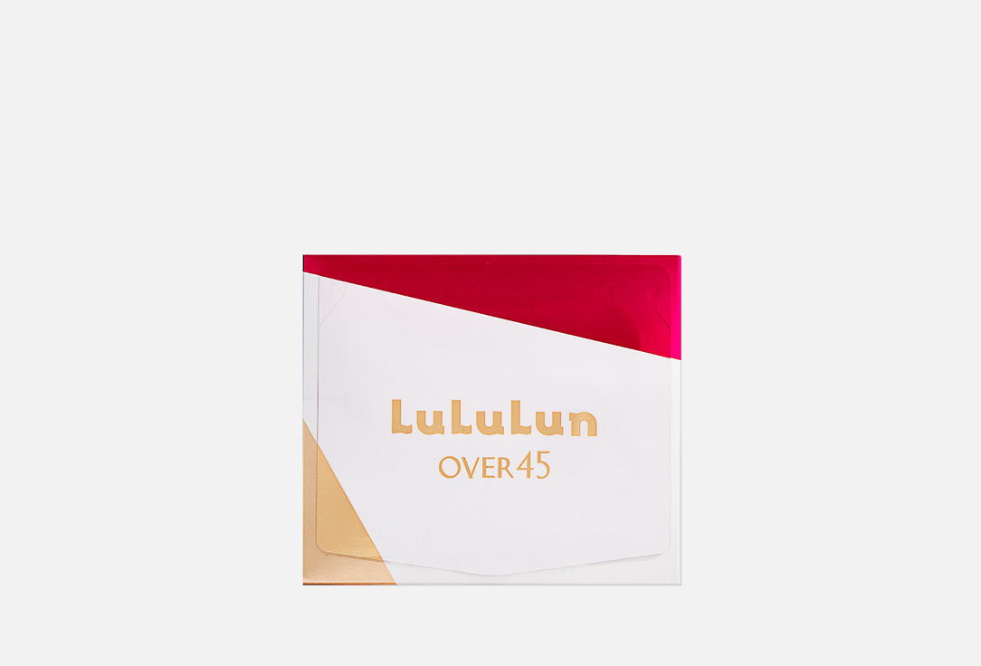 Маска упругость и увлажнение зрелой кожи LULULUN Over 45 Pink Camellia 32 32 шт набор карточек graphic 45 kaleidoscope 32шт