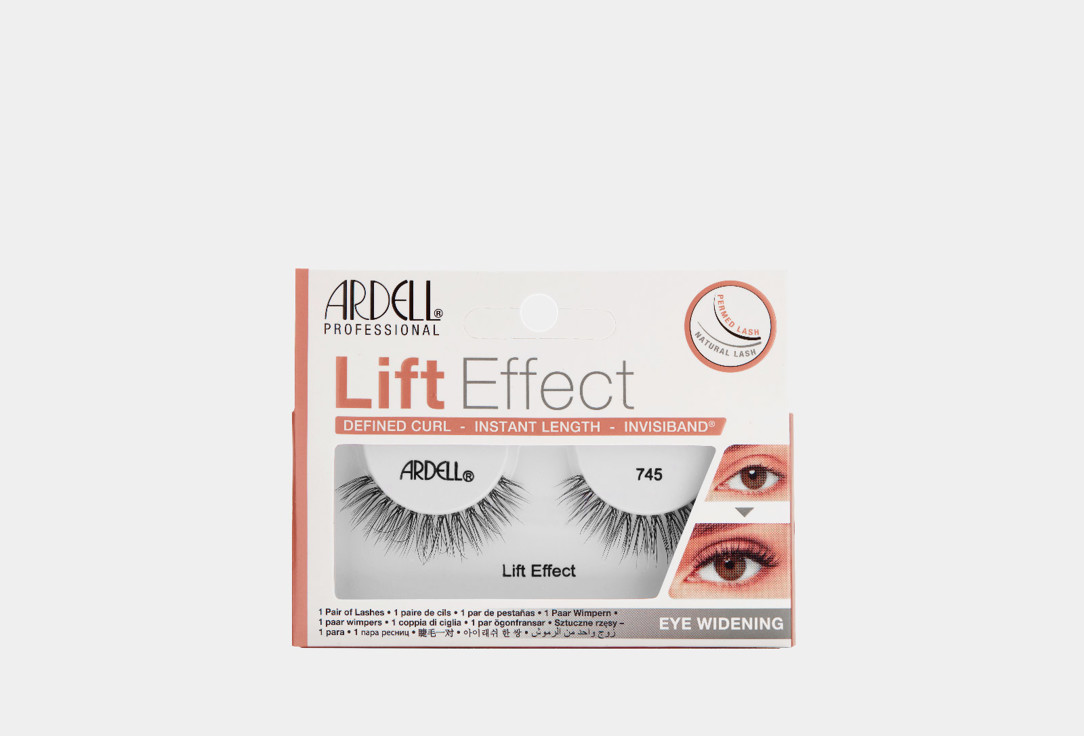 Накладные ресницы ARDELL Lift Effect 745 1 пар balea lift effect concentrate 7 capsules