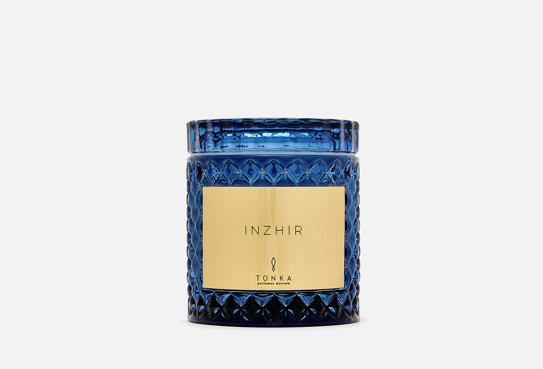 Изображение товара Ароматическая свеча INZHIR Tonka Perfumes Moscow 220 мл натуральный состав