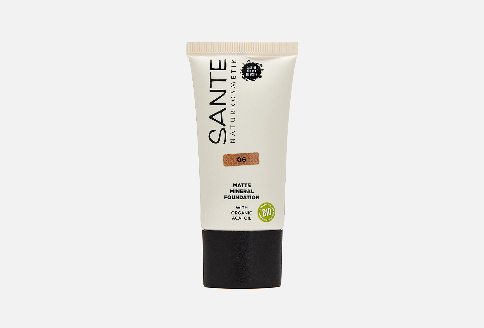 SANTE Тональный крем Matte Mineral Foundation 06 Warm Caramel 30 мл ...