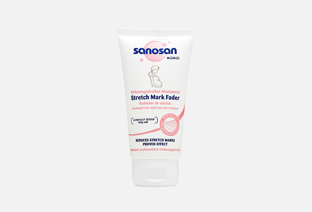 Изображение товара Сыворотка против растяжек Sanosan Mama Stretch Mark Fader 75 мл для женщин