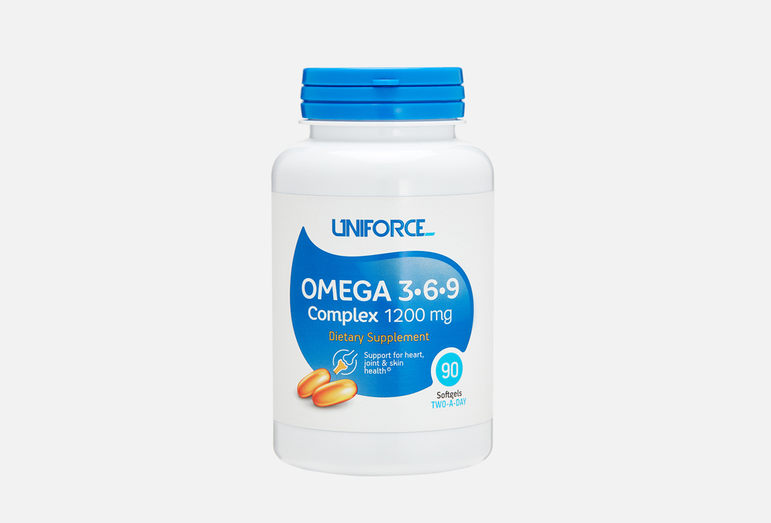 Капсулы UNIFORCE Omega 3-6-9 1200 mg 90 шт