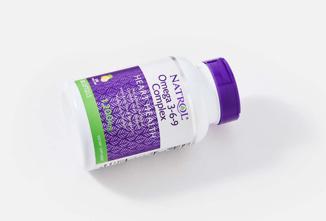 Омега 3-6-9 NATROL omega 3-6-9 complex 1200 мг в капсулах 