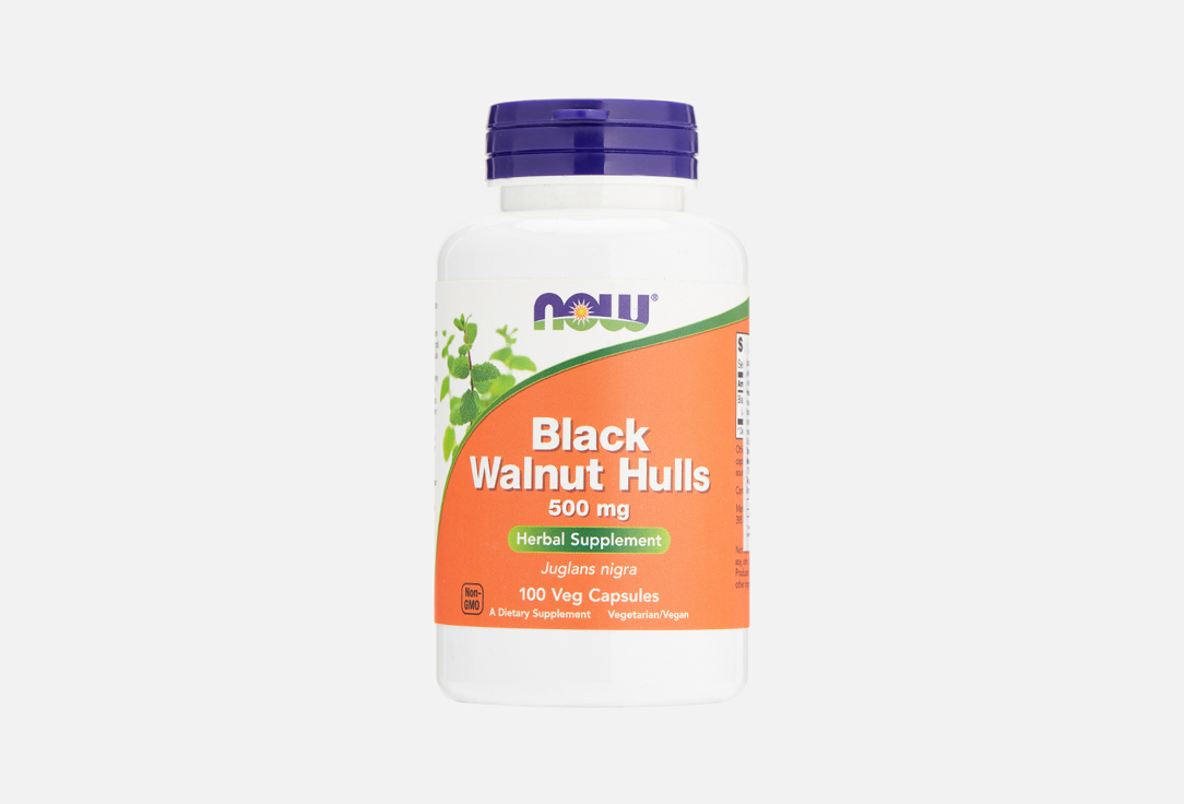 БАД для укрепления иммунитета NOW Black Walnut Hulls в капсулах 100 шт бад для укрепления иммунитета now black walnut hulls в капсулах 100 шт