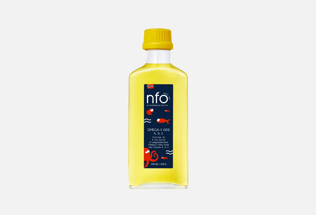 Омега-3 Жир печени трески NFO Fish Oil 
