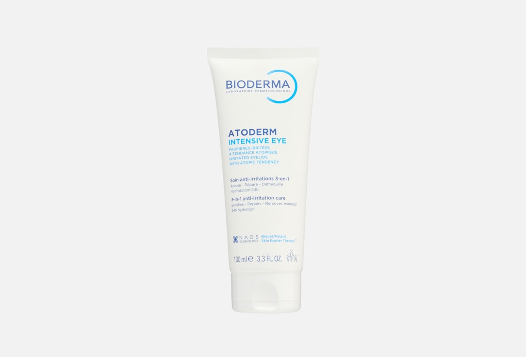 

Интенсивный уход за областью глаз 3 в 1 BIODERMA, Atoderm 100 мл