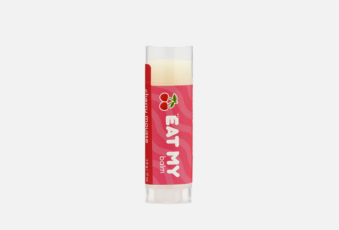 

Бальзам для губ EAT MY, Прозрачный, Balm cherry mousse 4.8 г