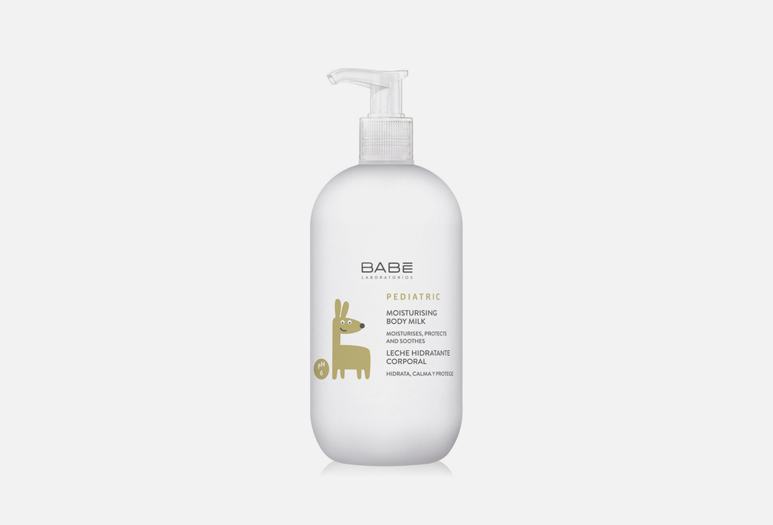 

детское Молочко для тела LABORATORIOS BABE, Moisturizing 500 мл