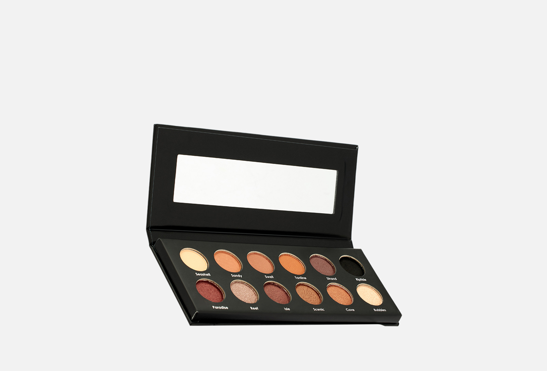 Изображение товара Палетка теней для век Bodyography Forever Summer 12 оттенков матовых и мерцающих