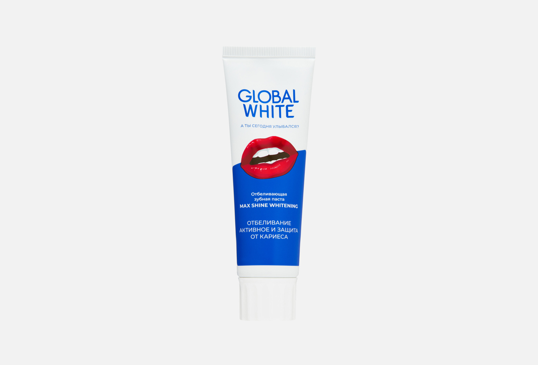 

Отбеливающая зубная паста GLOBAL WHITE, Max shine 100 г