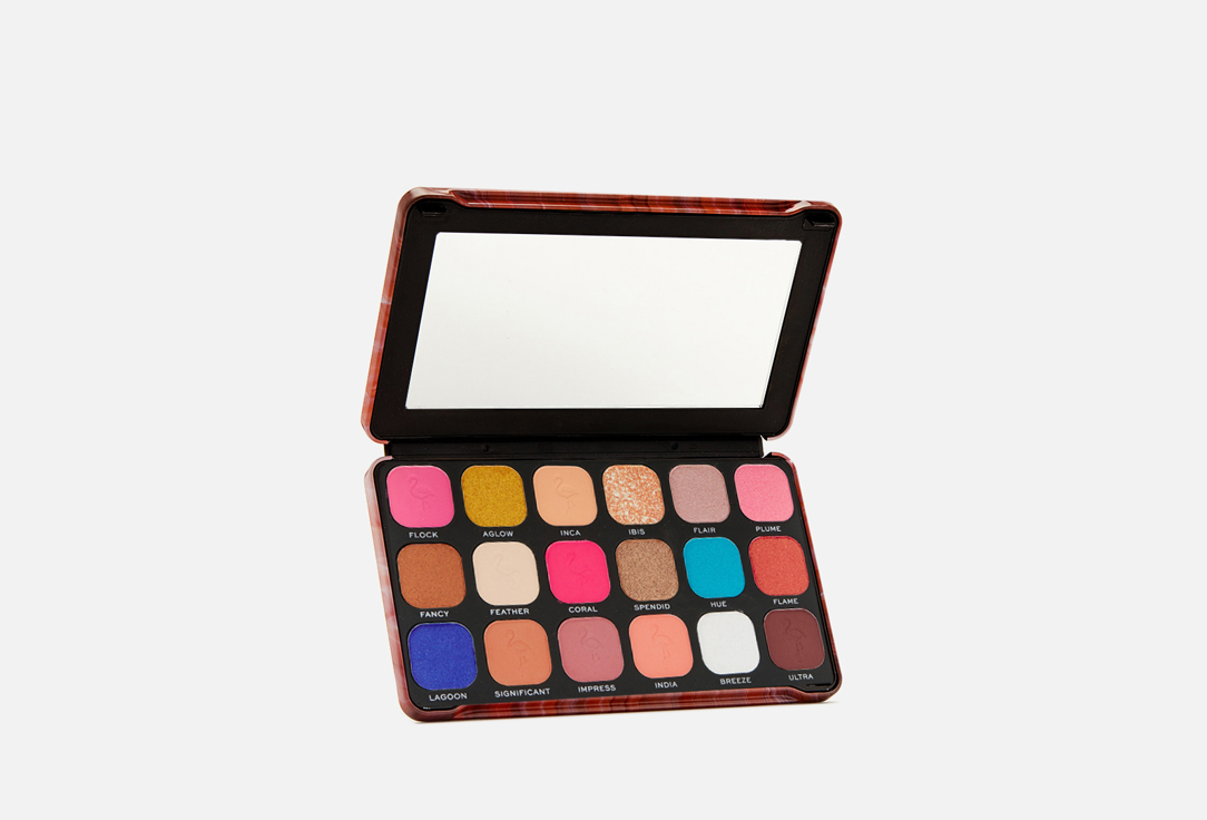 

ПАЛЕТКА ТЕНЕЙ MAKEUP REVOLUTION, FOREVER FLAWLESS Flamingo 19.8 г