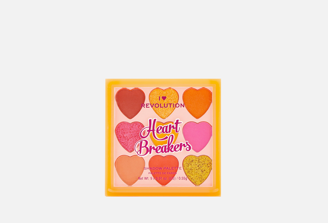 Изображение товара Палетка теней I Heart Revolution HEART BREAKERS PALETTE Fiery