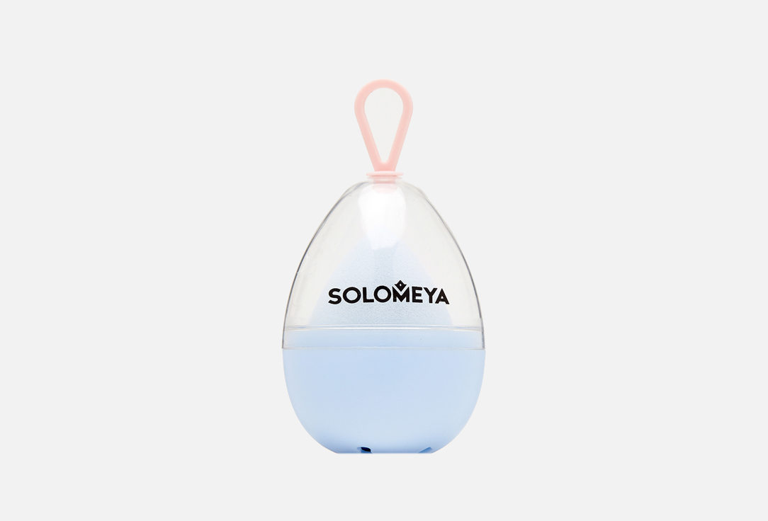 Спонж для макияжа SOLOMEYA Blue-pink 1 шт спонж для макияжа solomeya меняющий цвет blue pink