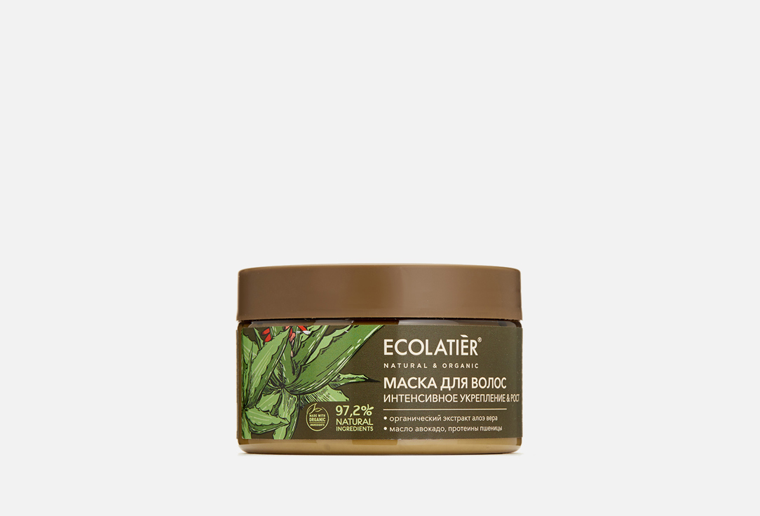 Изображение товара Укрепляющая Маска для волос ECOLATIER ORGANIC ALOE VERA