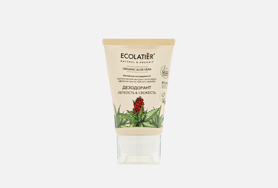 

Дезодорант ECOLATIER, ORGANIC ALOE VERA 40 мл