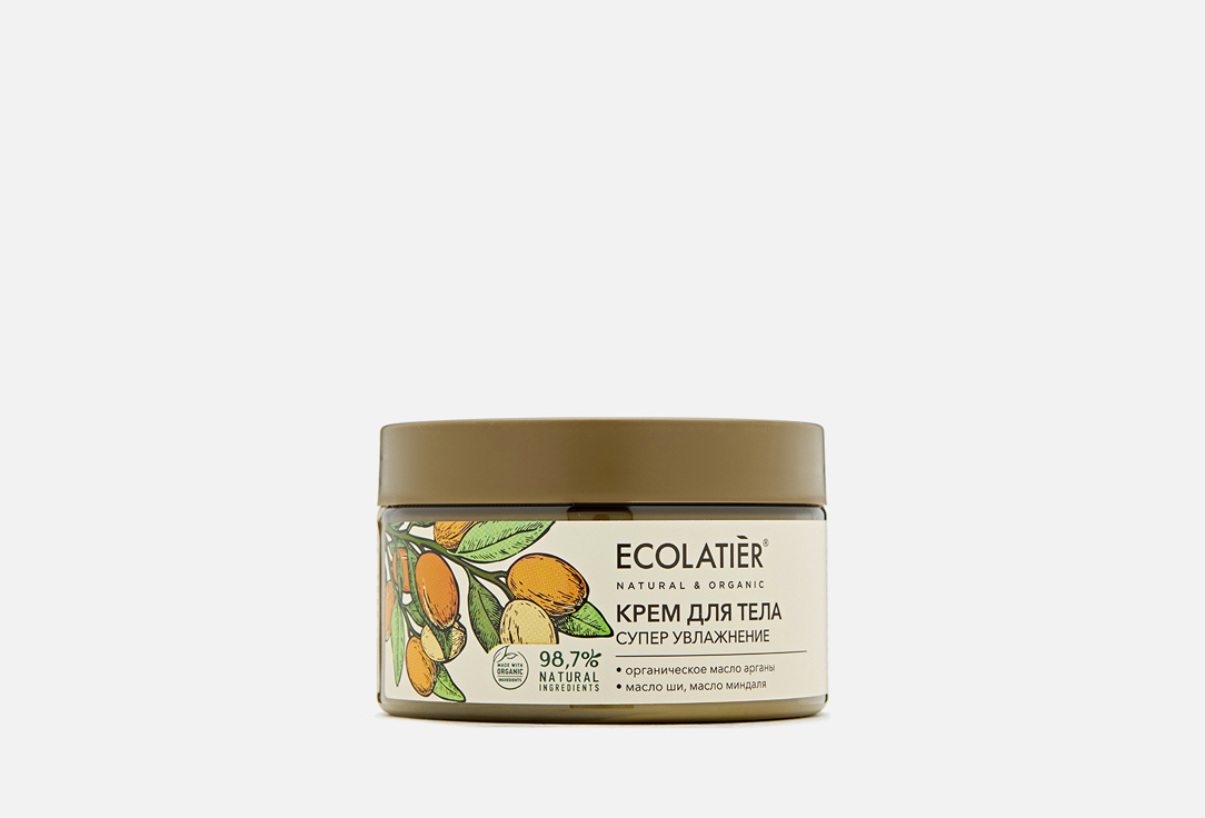 

Увлажняющий Крем для тела ECOLATIER, ORGANIC ARGANA 250 мл