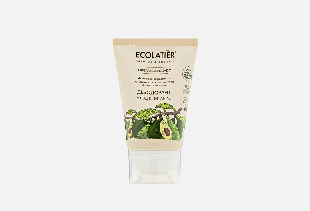 

Дезодорант ECOLATIER, ORGANIC AVOCADO 40 мл