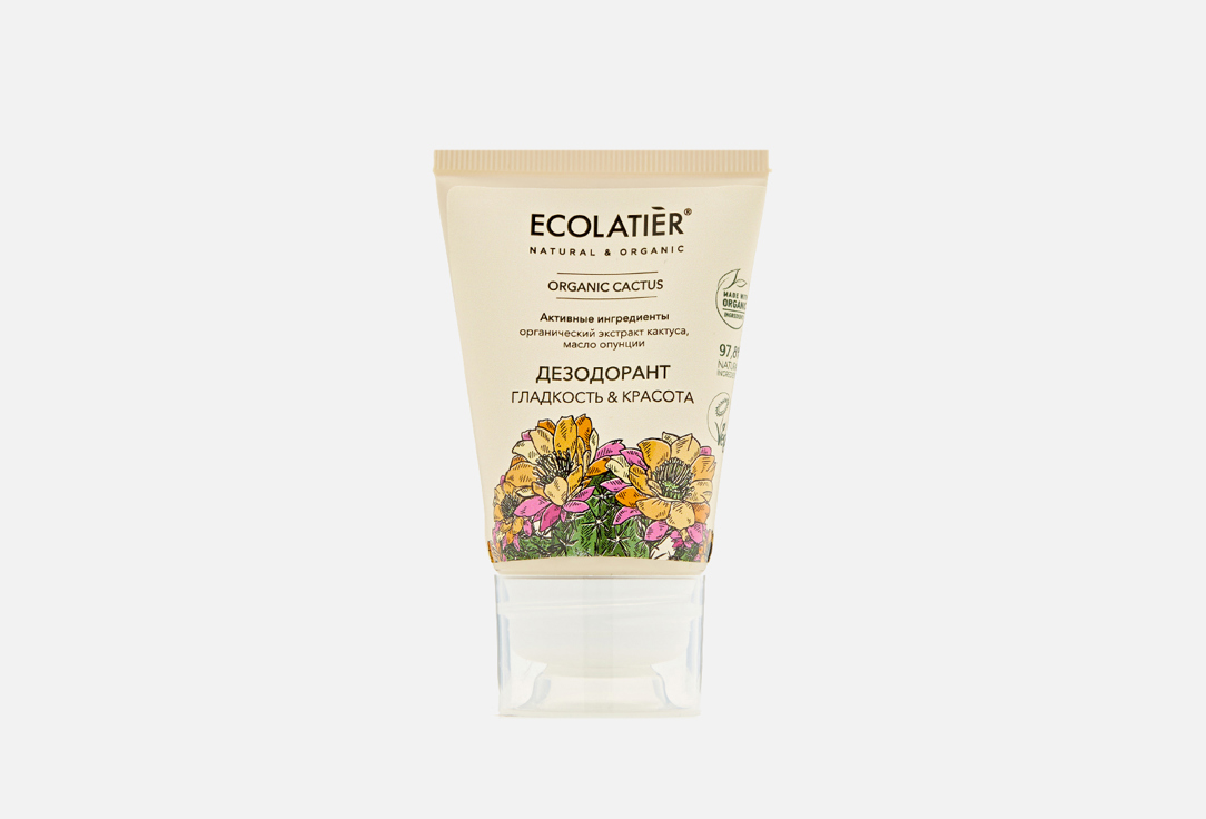 

Дезодорант ECOLATIER, ORGANIC CACTUS 40 мл