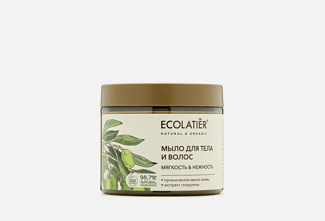 Изображение товара Мыло для тела и волос ECOLATIER ORGANIC OLIVE