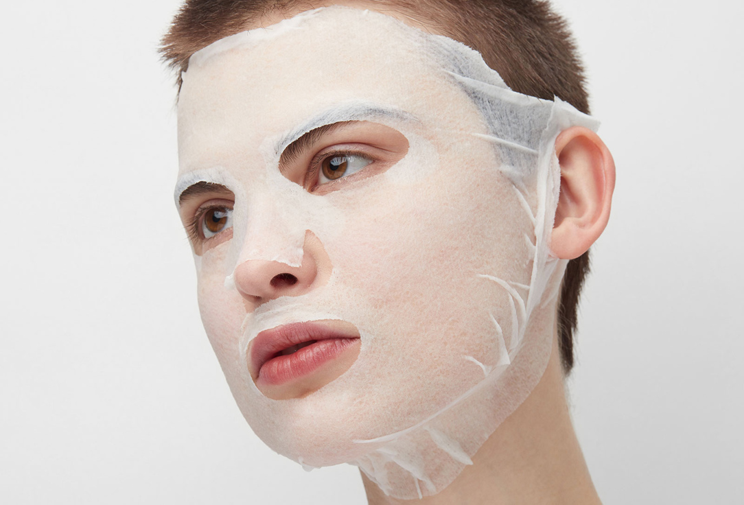 Омолаживающая тканевая лифтинг-маска для лица и шеи MASKOHOLIC CELLDETOX 