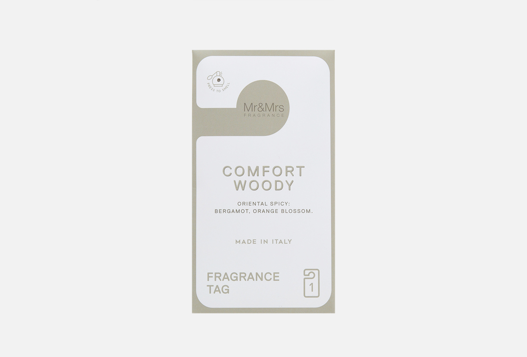 Ароматизированная карточка Mr & Mrs Fragrance COMFORT WOOD 