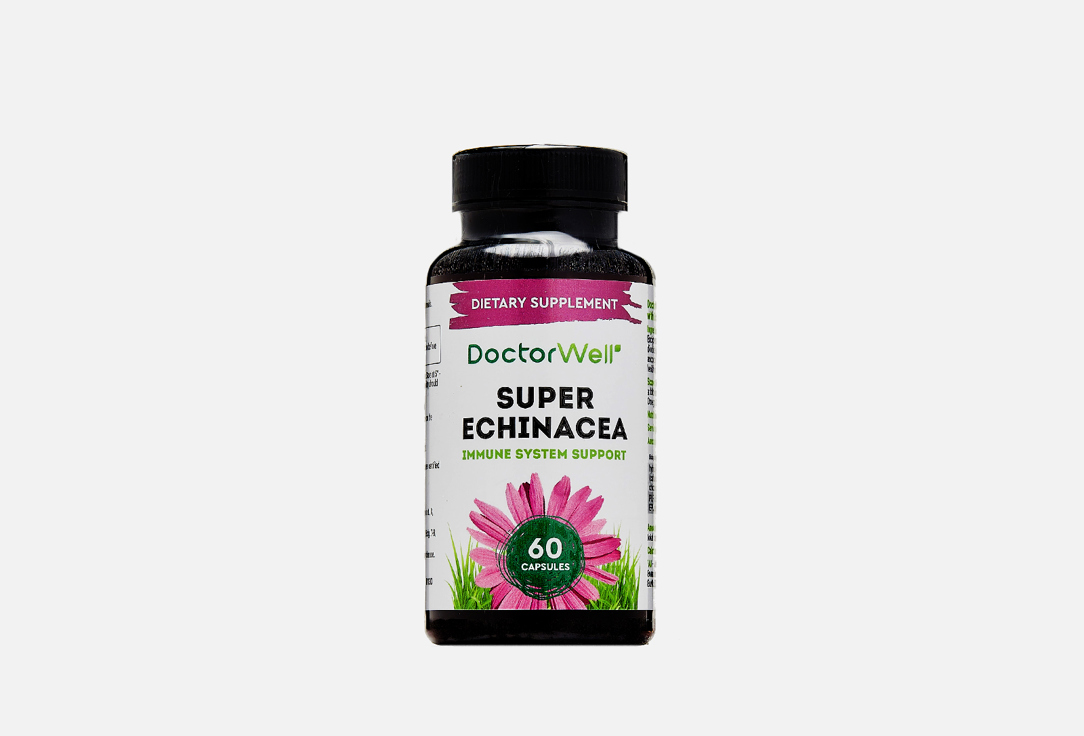 Омега 3 DoctorWell super echinacea с экстрактом эхинацеи 