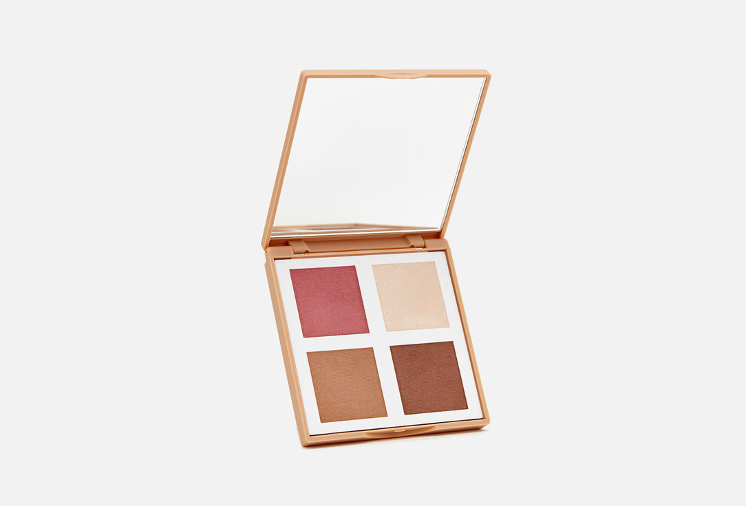 Палетка для макияжа лица 3INA The Matte Face Palette 10 г