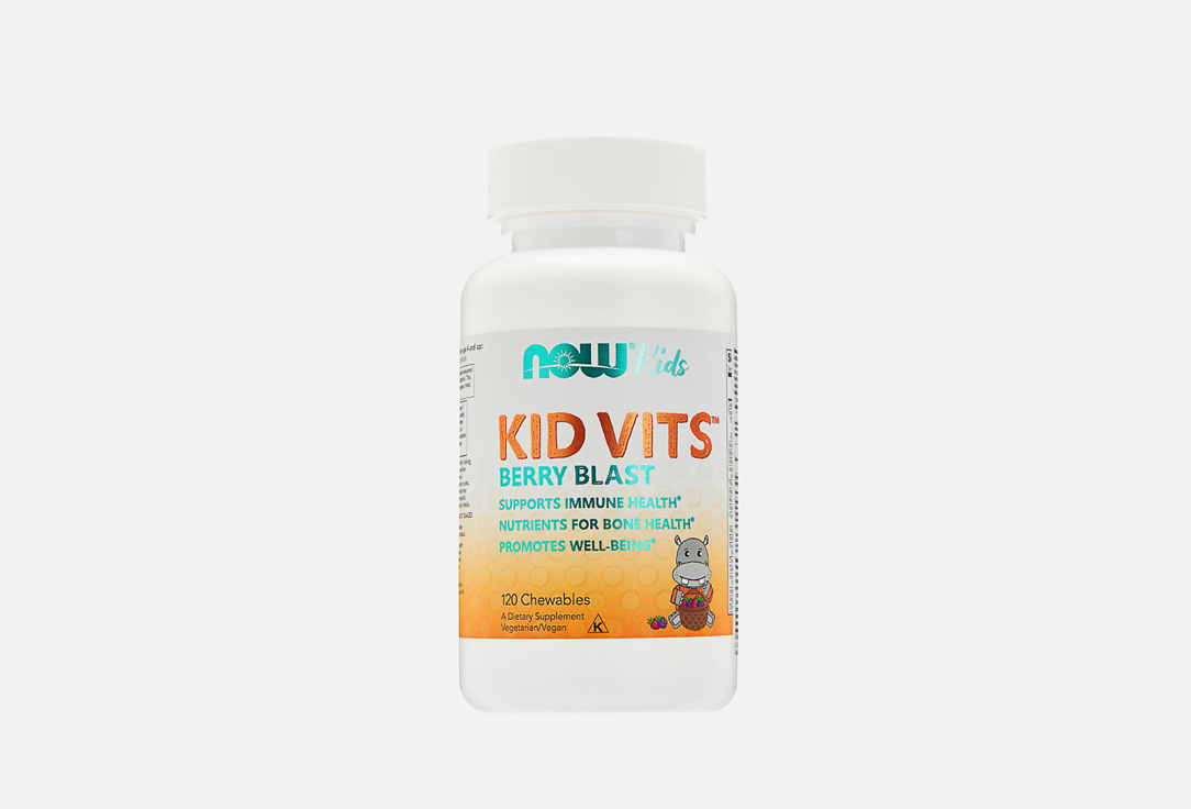 Комплекс витаминов и минералов для детей NOW Витамин А, Витамин С, Витамин D3 120 шт вука вука таб 0 55г 120 бад