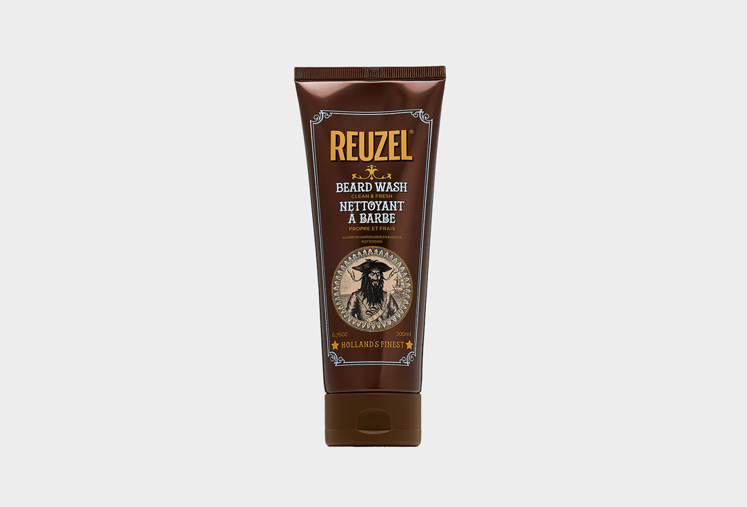 Шампунь для бороды REUZEL Beard wash 200 мл кондиционер для бороды reuzel refresh beard wash 100мл