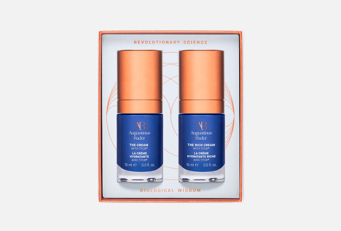 

набор из легкого увлажняющего и увлажняющего крема 2*15мл AUGUSTINUS BADER, Discovery Duo 2 шт