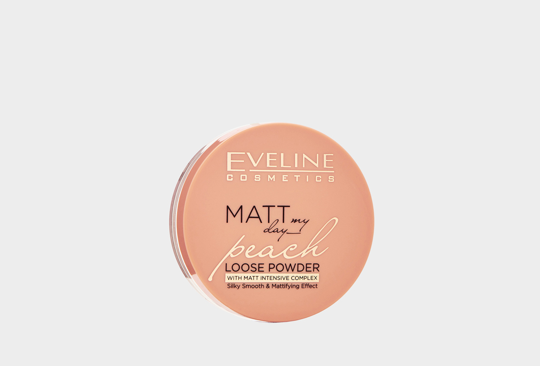 Изображение товара Пудра для лица Eveline Matt My Day Loose Powder рассыпчатая на натуральном финише
