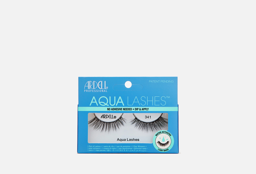 

Накладные ресницы ARDELL, Черный, Aqua Lash 341 1 шт