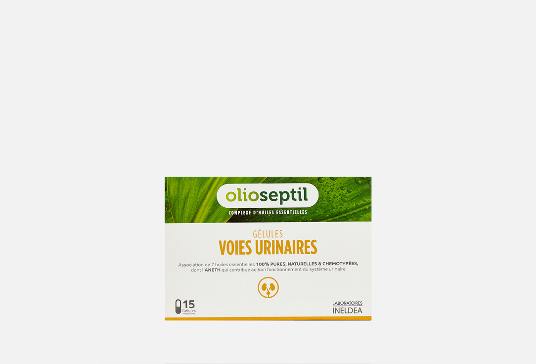 Капсулы для мочевыводящих путей OLIOSEPTIL VOIES-URINAIRES 15 шт