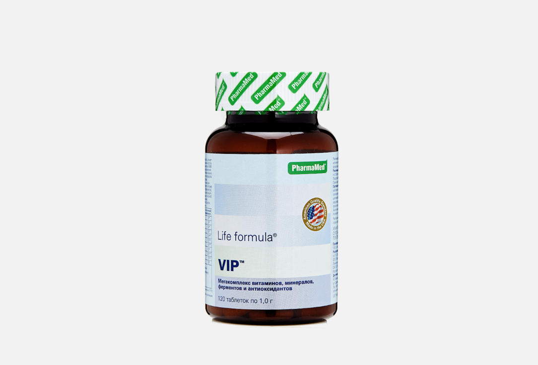 цена Комплекс витаминов и минералов LIFE FORMULA V.I.P. 120 шт