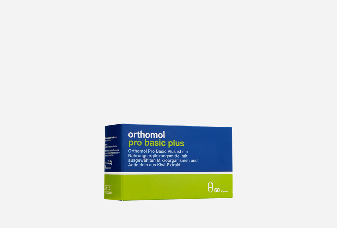 цена Витаминный комплекс для здоровья кишечника и иммунитета ORTHOMOL Pro Basic Plus 60 шт