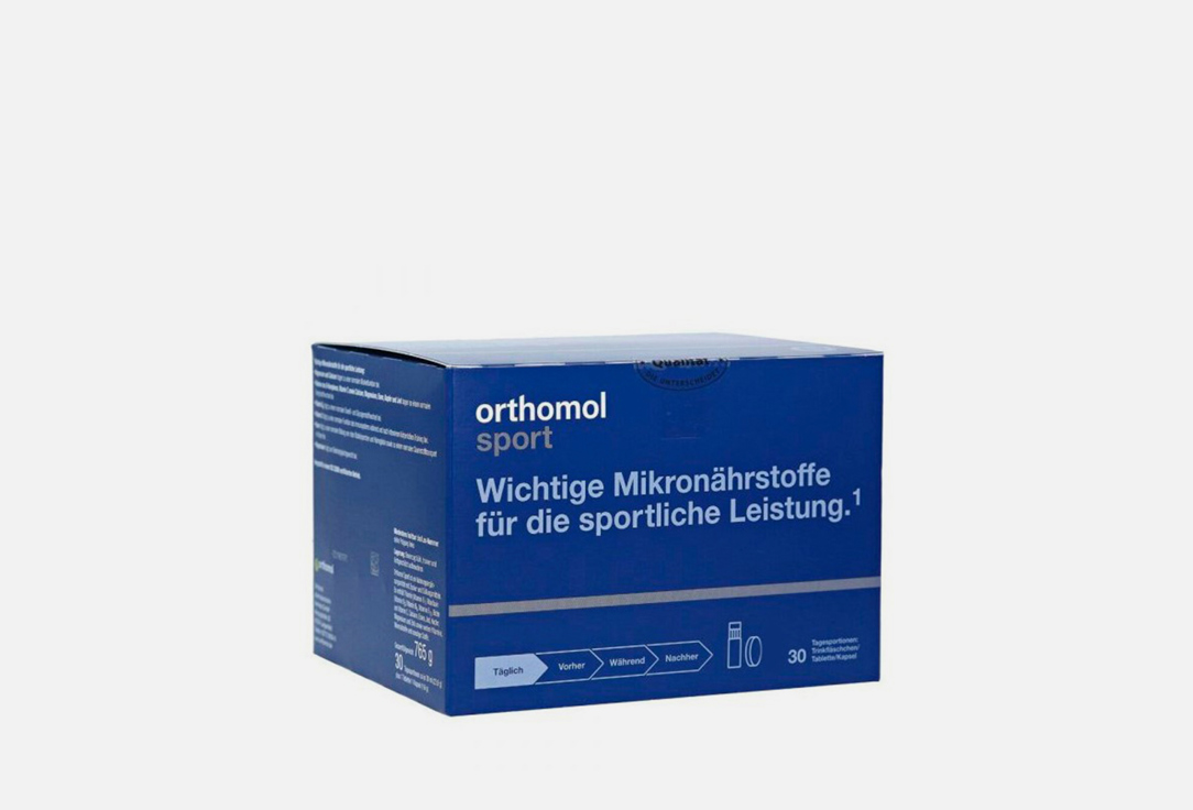 Витамины и минералы ORTHOMOL Sport 30 шт бифидобактерии бифидум см пор в саше пакетах 1г 30 бад