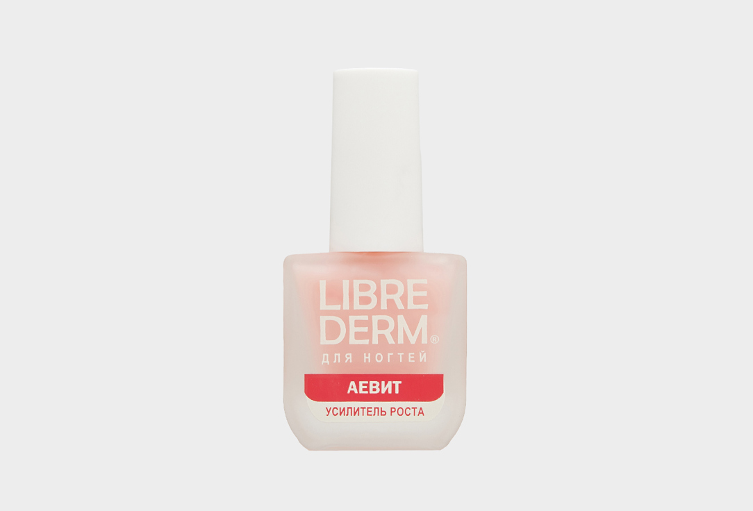 

Лак для усиления роста ногтей LIBREDERM, Розовый, Nail polish growth enhancer 10 мл