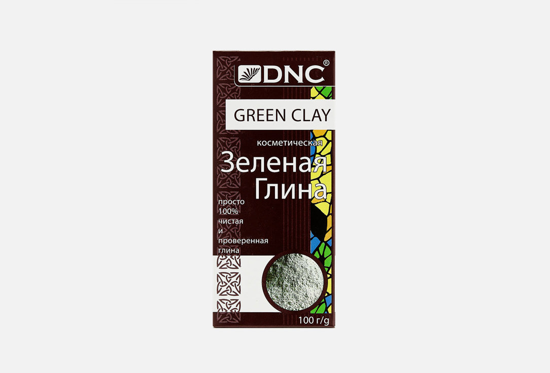 Глина косметическая DNC Зеленая 100 г глина для душа dnc глина косметическая розовая pink clay