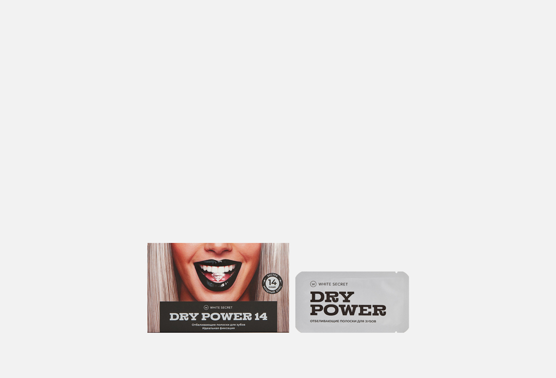 Изображение товара Отбеливающие полоски 14 саше White Secret Dry Power