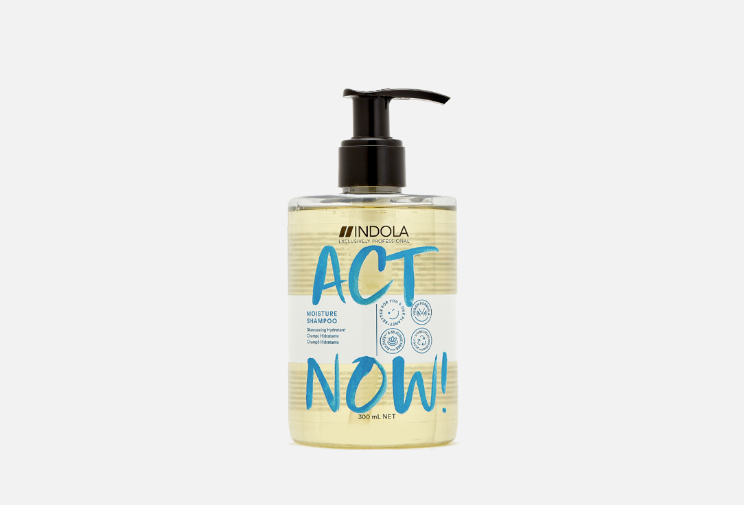 Увлажняющий шампунь для волос INDOLA ACT NOW! MOISTURE Shampoo 