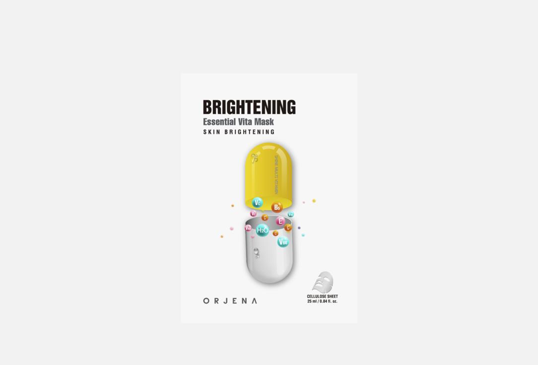 

Тканевая маска для сияния кожи лица ORJENA, Brightening Essential Vita Mask 1 шт