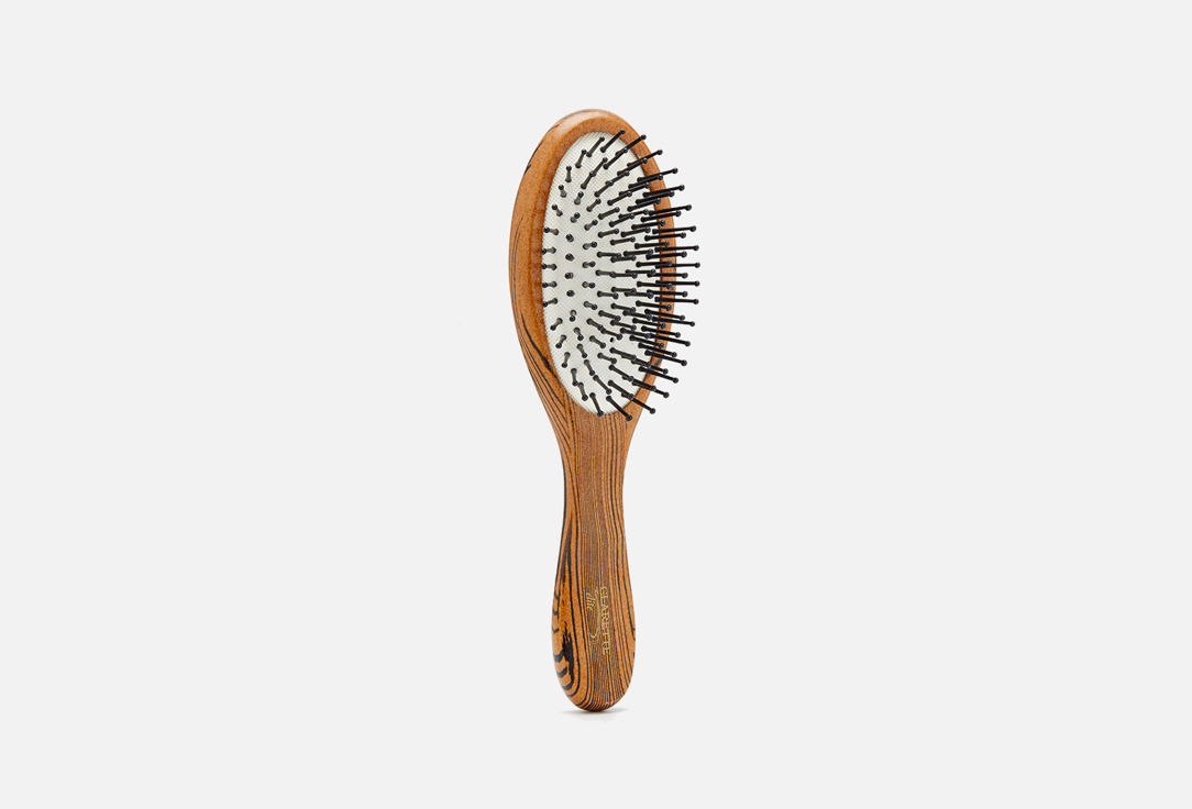 Расческа для волос (в ассортименте) Clarette с пластиковыми зубьями 